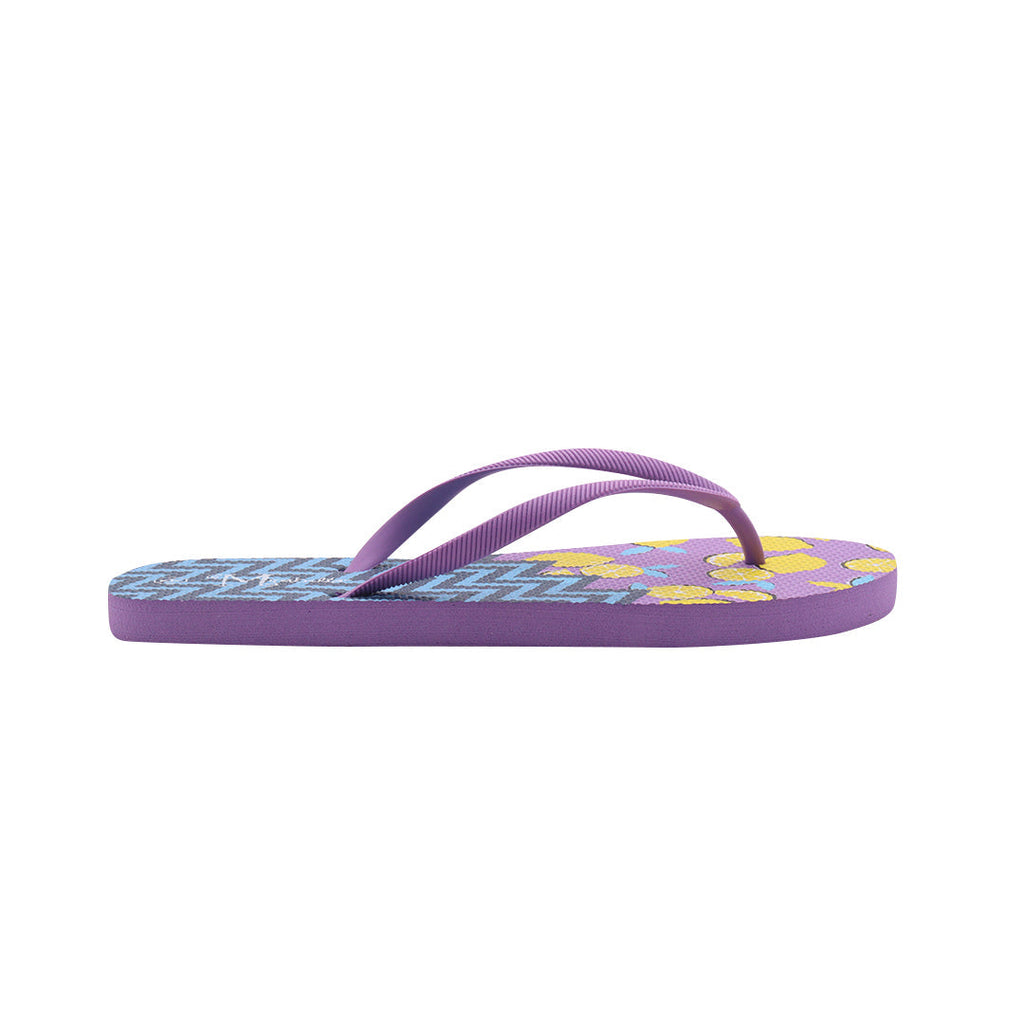Sandalias flat Rivera miramar lila para Mujer