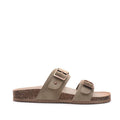 Sandalias Flats Berkeley taupe para Mujer
