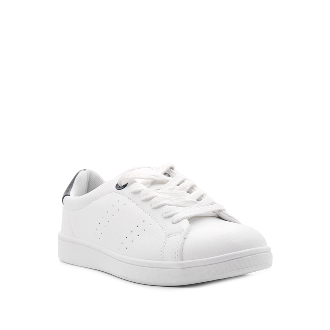 Sneakers Kayla color blanco con navy