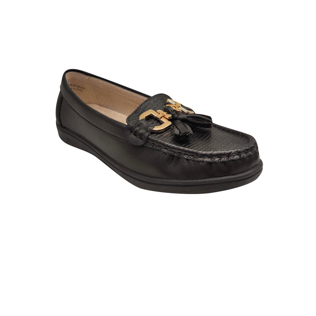 Mocasines Zuri negro para Mujer