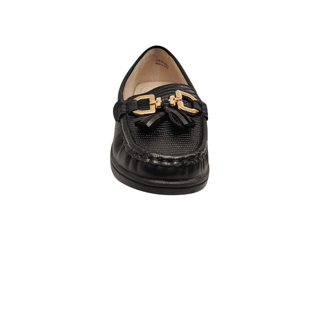 Mocasines Zuri negro para Mujer