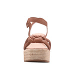 Sandalias de plataforma Doha para mujer color tan