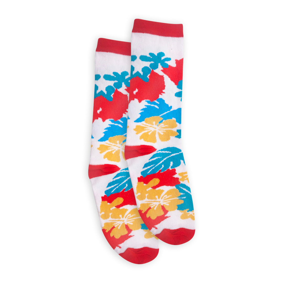Calcetines Flores hawaianas multi para Mujer