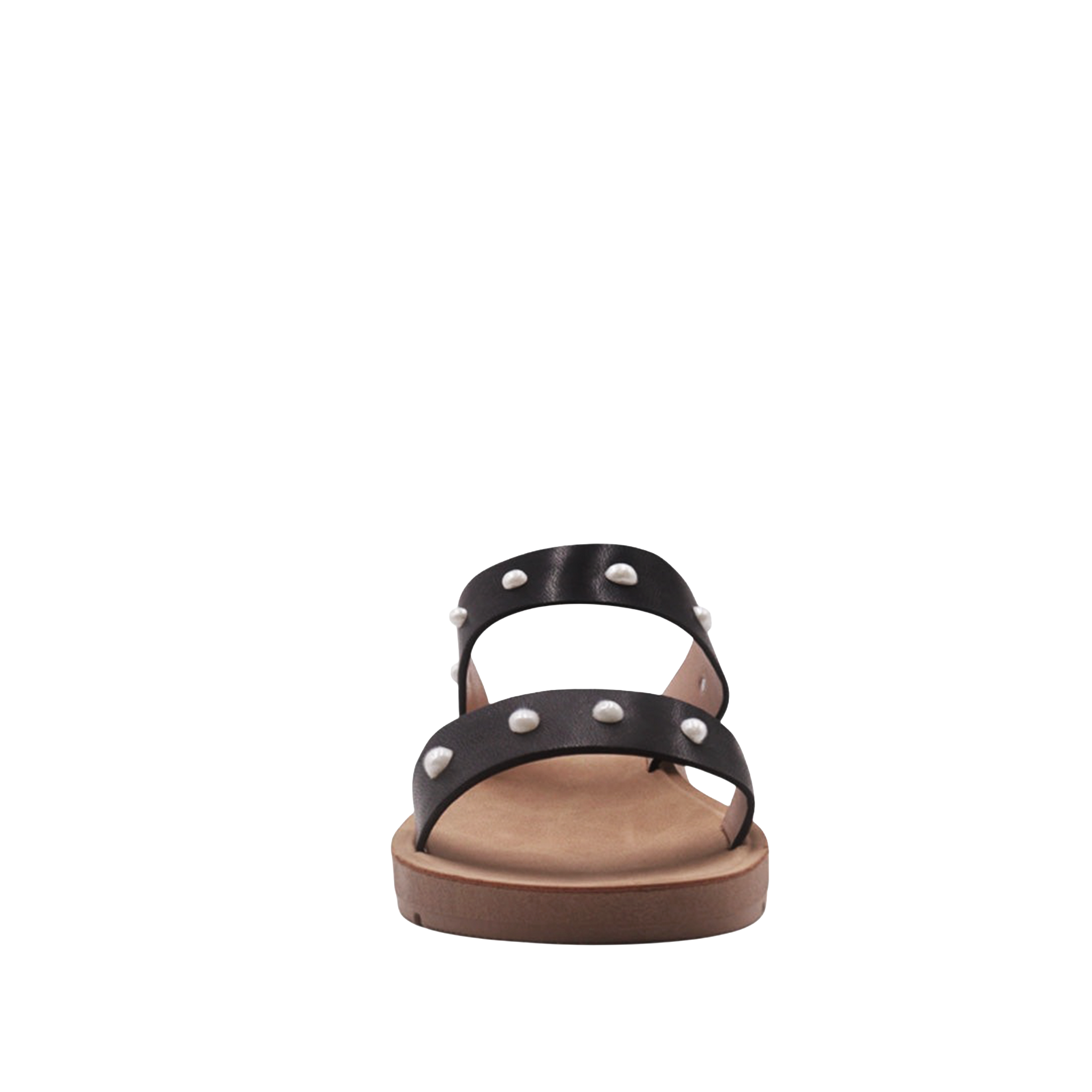 Sandalias Flats Darcy Miramar negro para Mujer