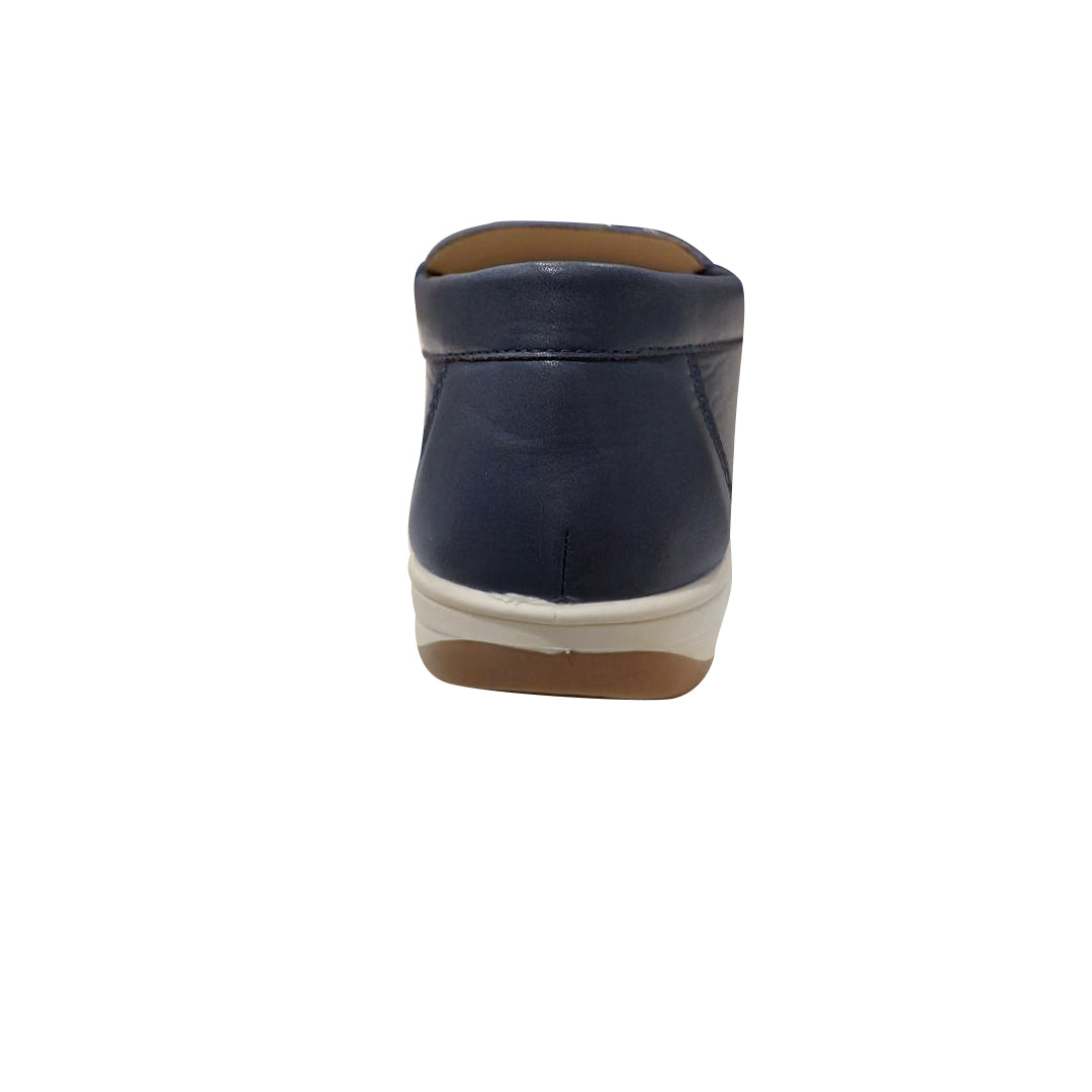 Mocasines Zuri azul para Mujer