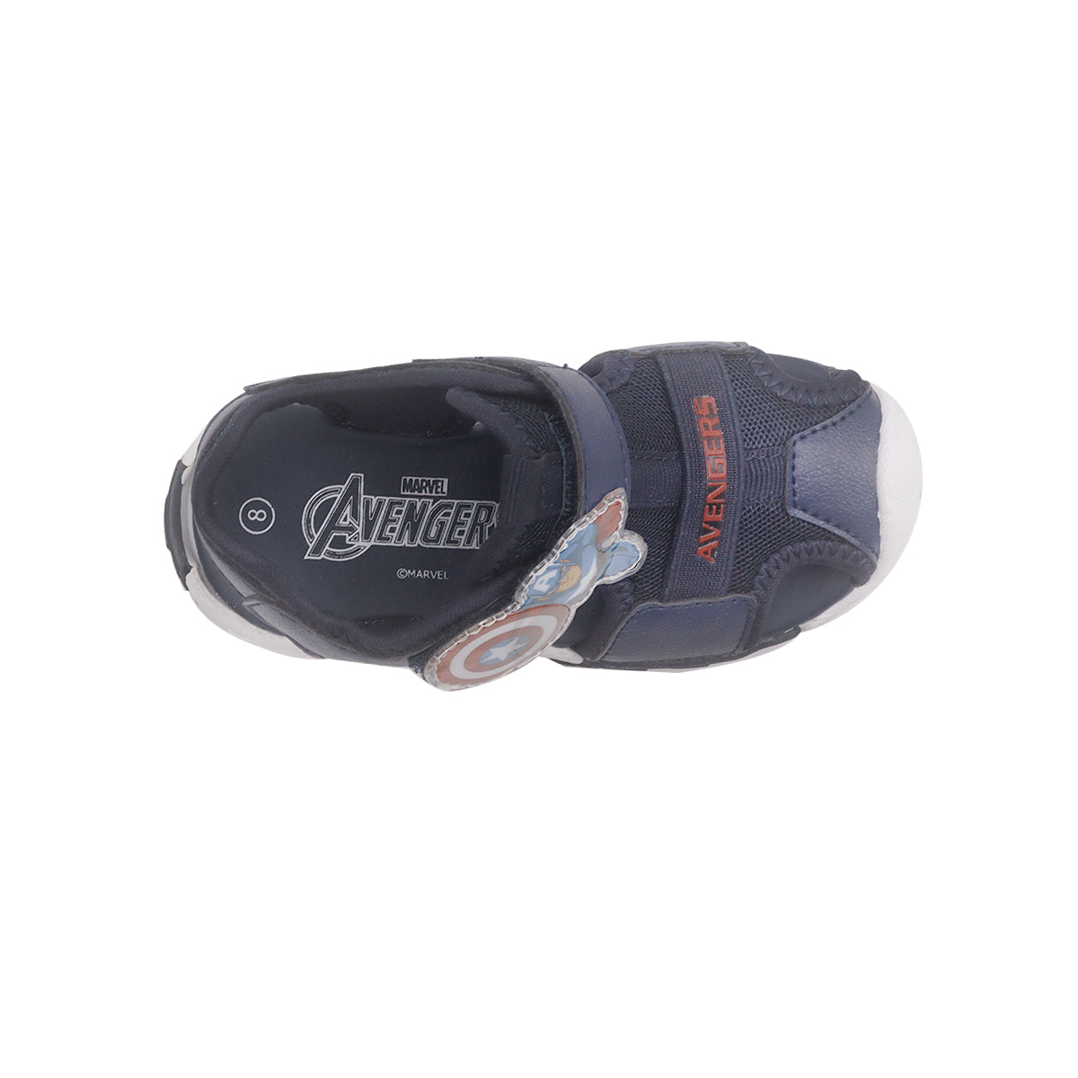 Sandalias Capitan america azul para Niños