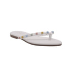 Sandalias Flats Karen Mirabella blanco para Mujer