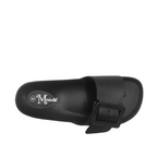 Sandalias Flats Bahama Mirabella negro para Mujer