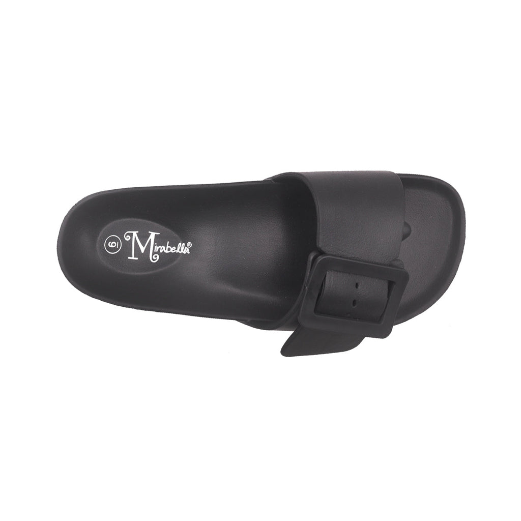 Sandalias Flats Bahama Mirabella negro para Mujer
