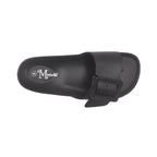 Sandalias Flats Bahama Mirabella negro para Mujer