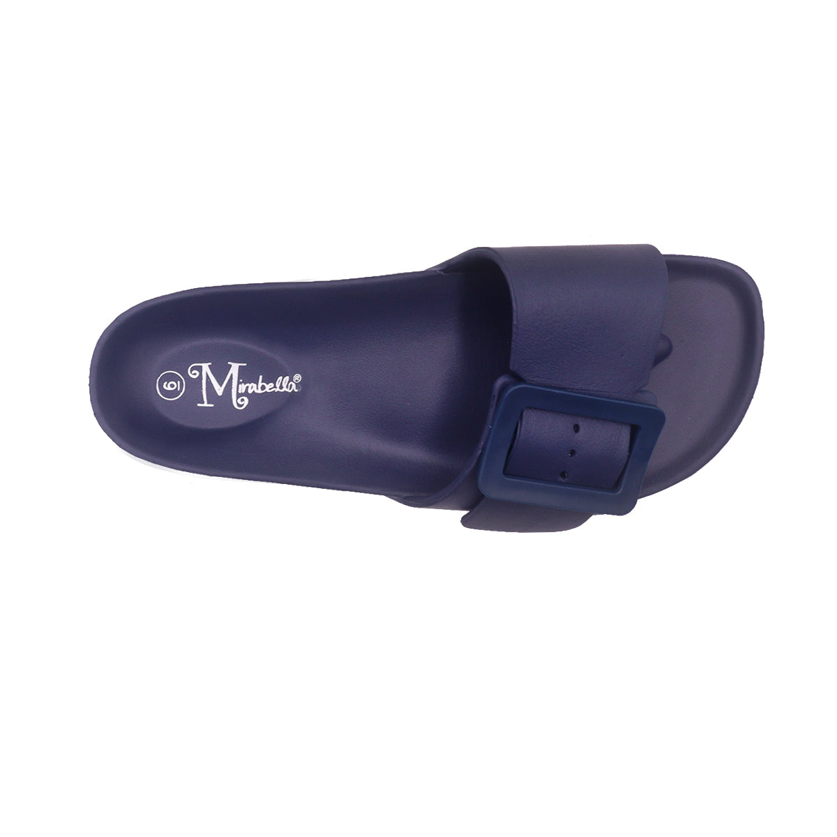Sandalias Flats Bahama Mirabella azul para Mujer