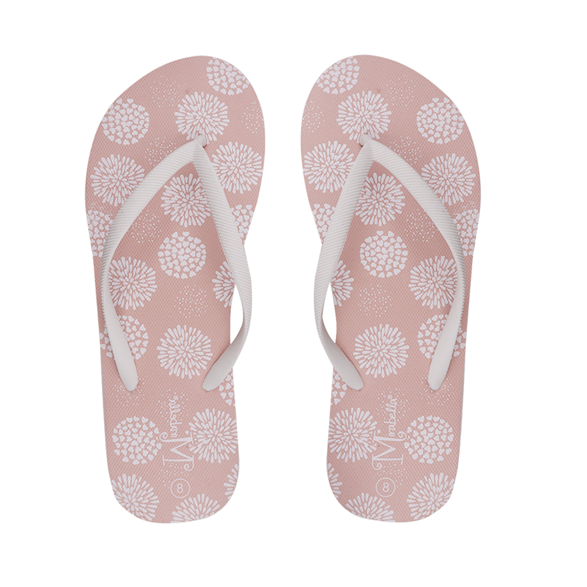 Sandalias Flats Bermuda Mirabella blanco para Mujer