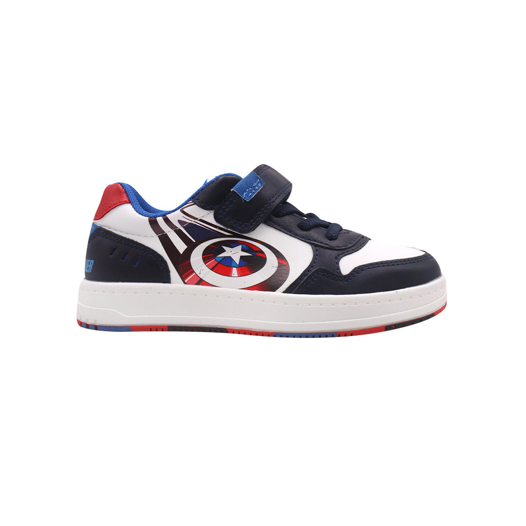 Tenis Capitan America blanco para Niños