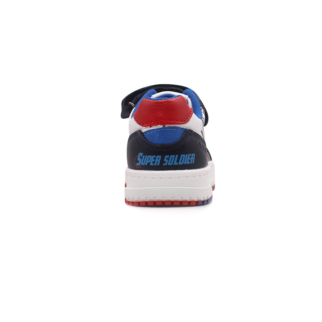 Tenis Capitan America blanco para Niños