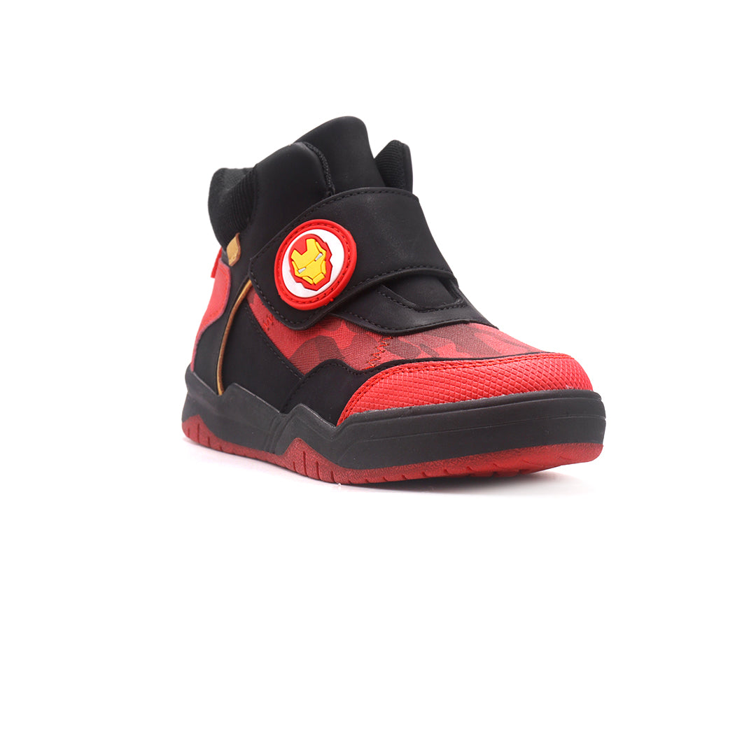 Botas Iron-Man negro para Niños