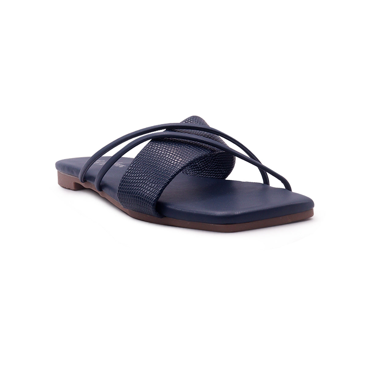 Sandalias Flats Karina Mirabella navy para Mujer