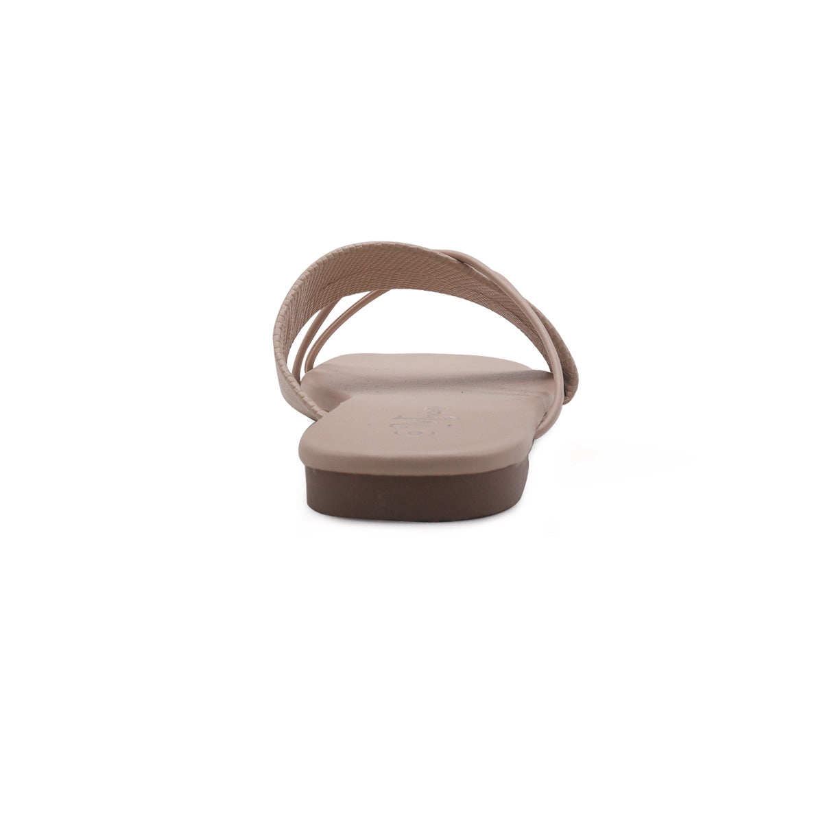 Sandalias Flats Karina Mirabella beige para Mujer