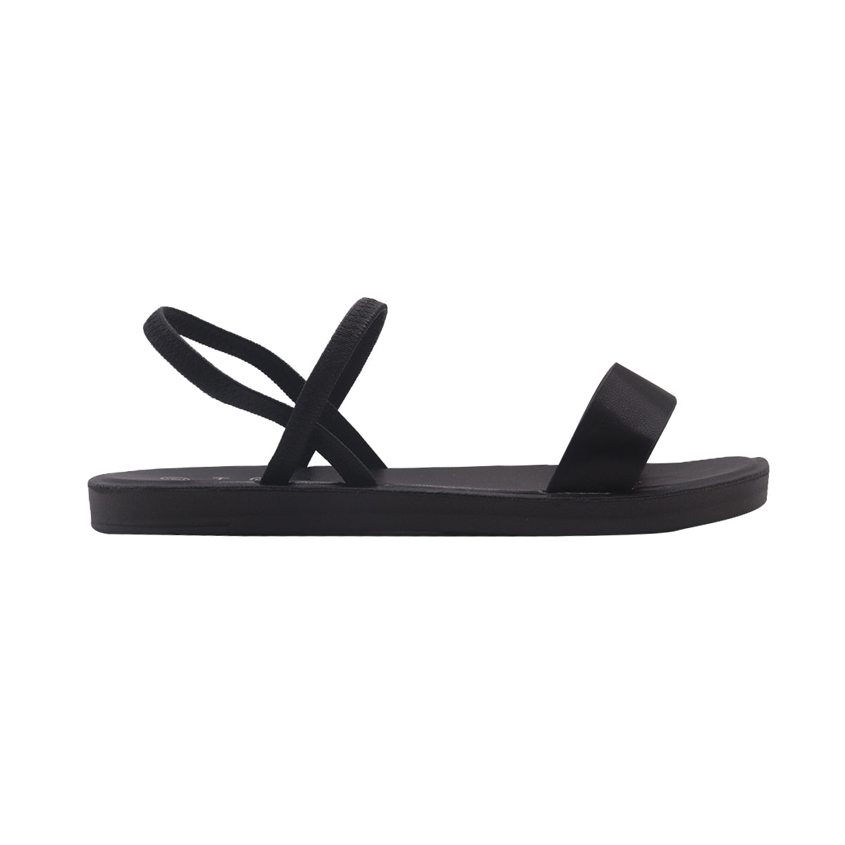 Sandalias Flats Alana Mirabella negro para Mujer