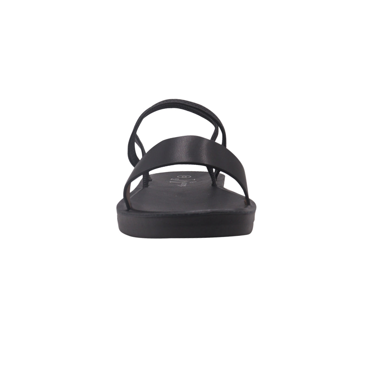 Sandalias Flats Alana Mirabella negro para Mujer