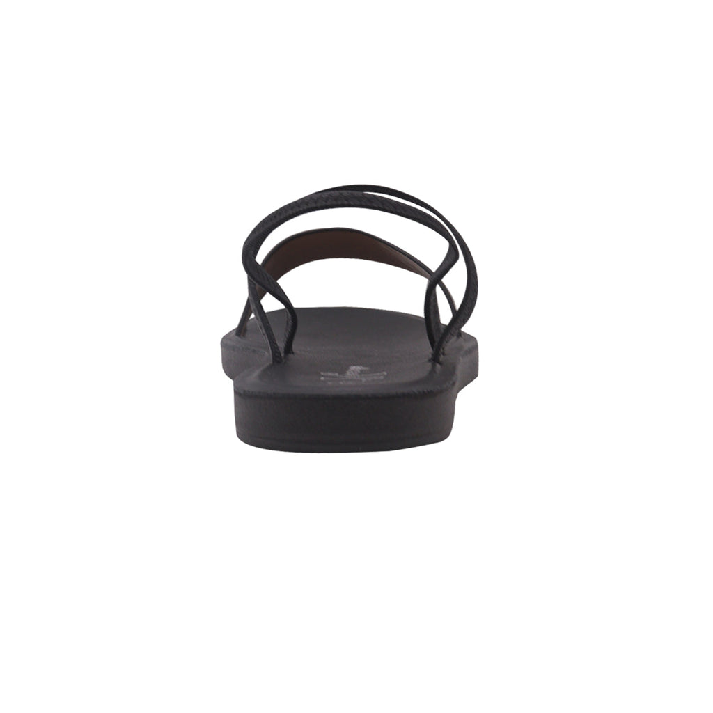 Sandalias Flats Alana Mirabella negro para Mujer