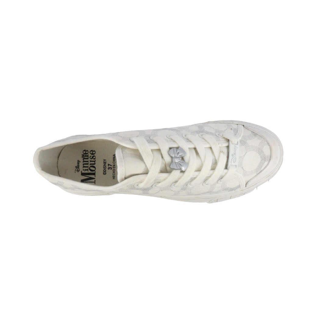 Sneakers Minnie color blanco para mujer