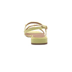 Sandalias flats Makara verde para Mujer