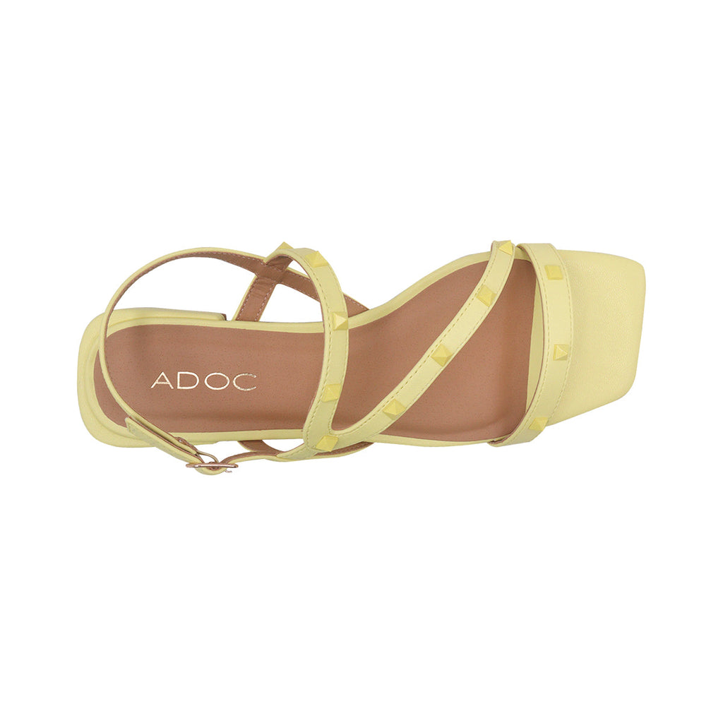 Sandalias flats Makara verde para Mujer