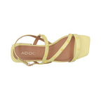 Sandalias flats Makara verde para Mujer