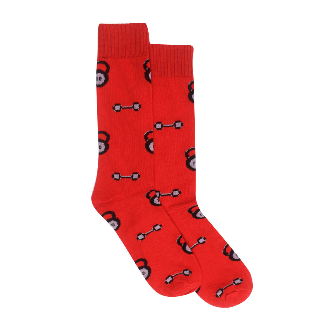 Calcetines Baston Gym rojo para Hombre