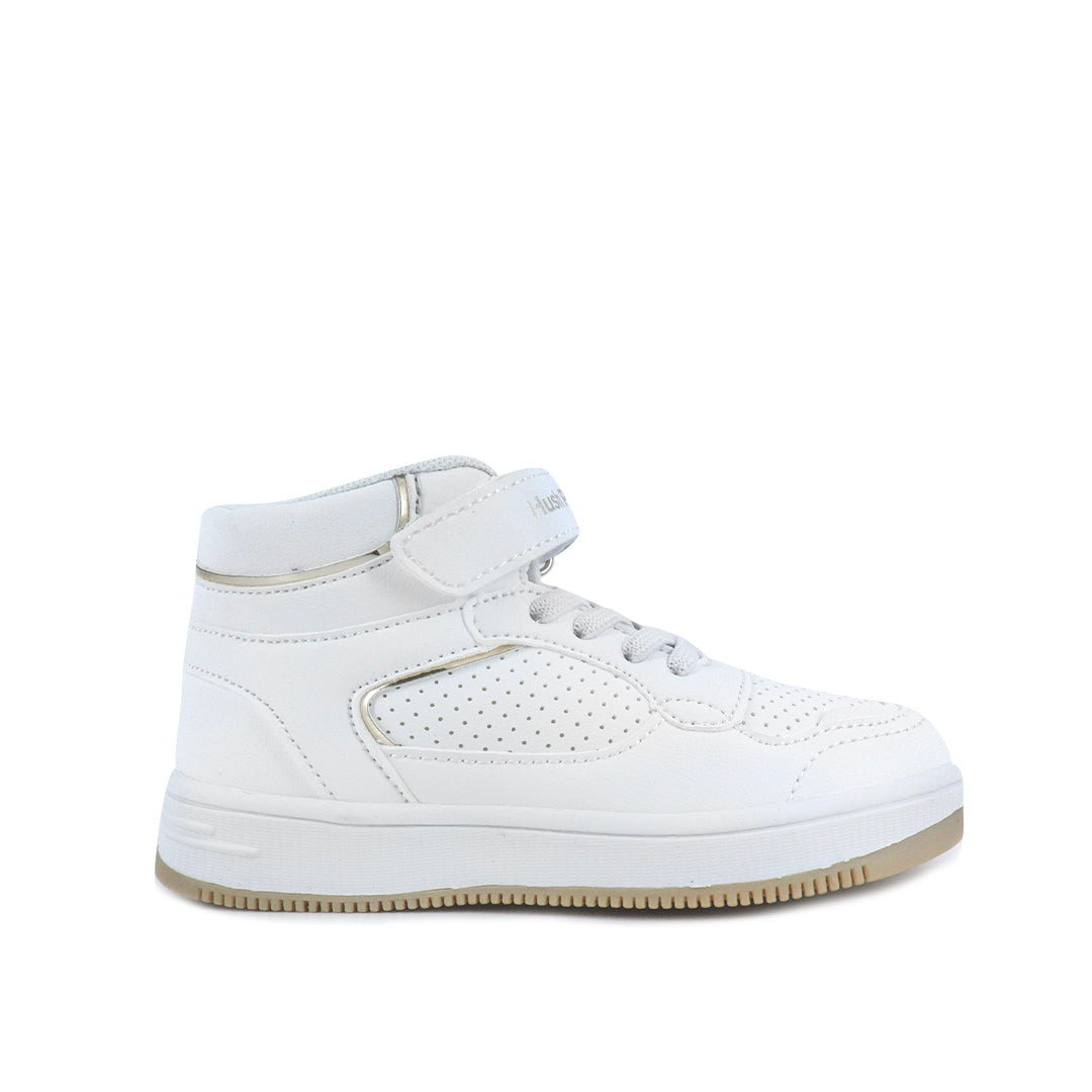 Sneakers Nikko para niña color blanco