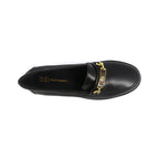 Mocasines Tory Buckle  negro para Mujer