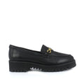 Mocasines Tory Buckle  negro para Mujer