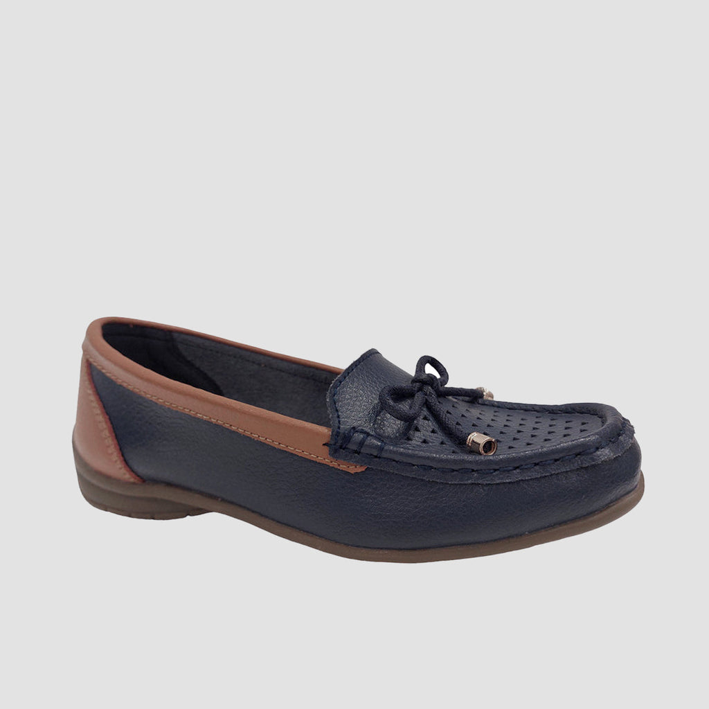 Mocasines Vilma navy para mujer