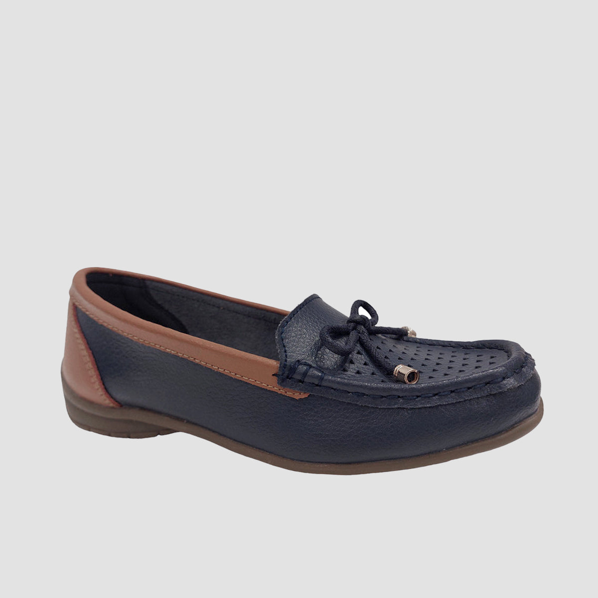 Mocasines Vilma navy para mujer