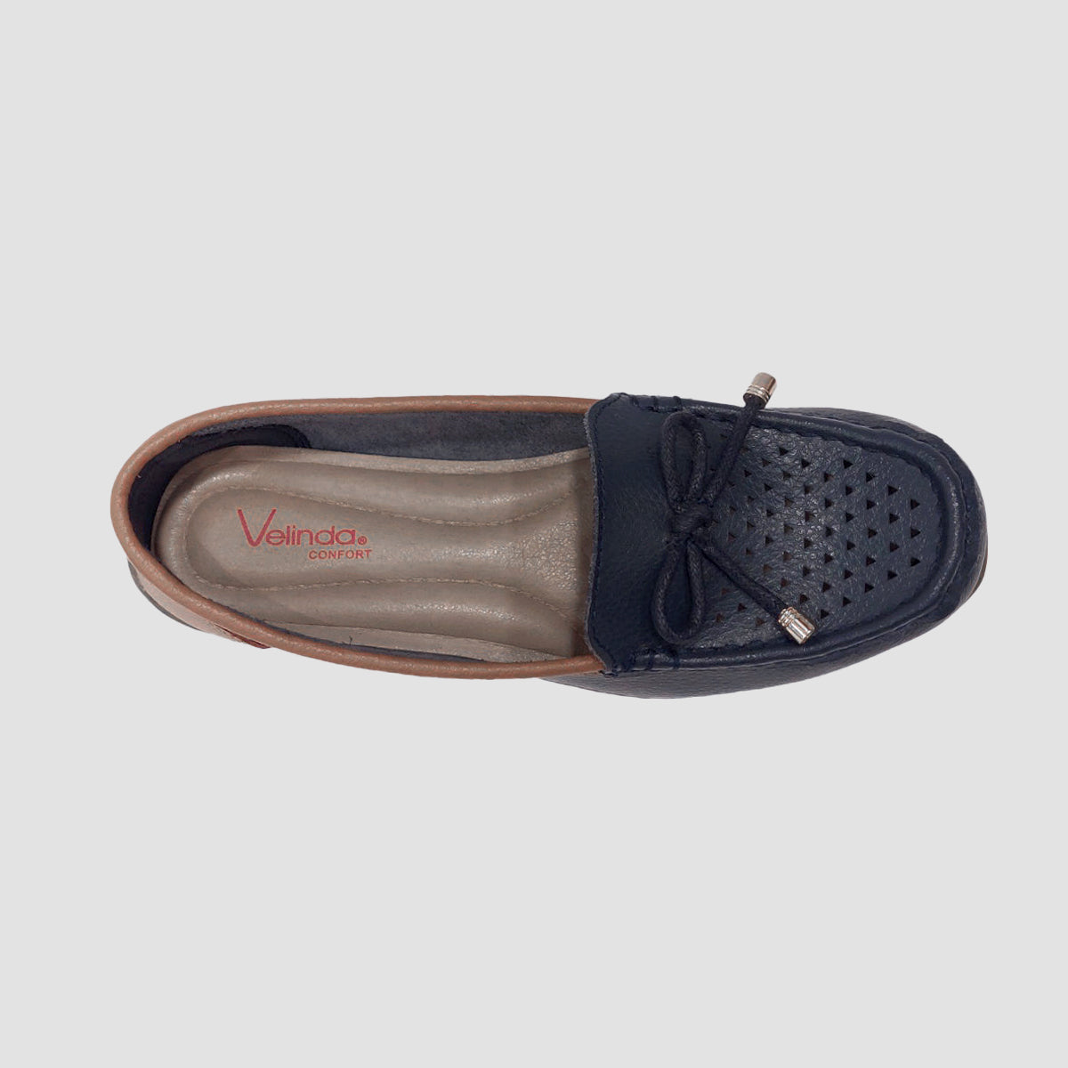 Mocasines Vilma navy para mujer