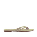 Sandalias flats Karen2 dorado para Mujer