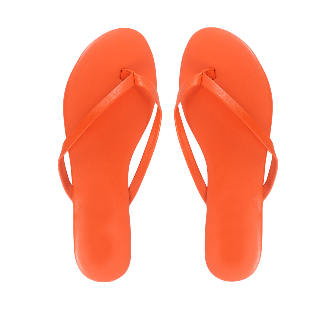 Sandalias flats Karen1 naranja para Mujer