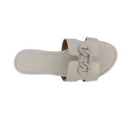 Sandalias flats Cady taupe para Mujer