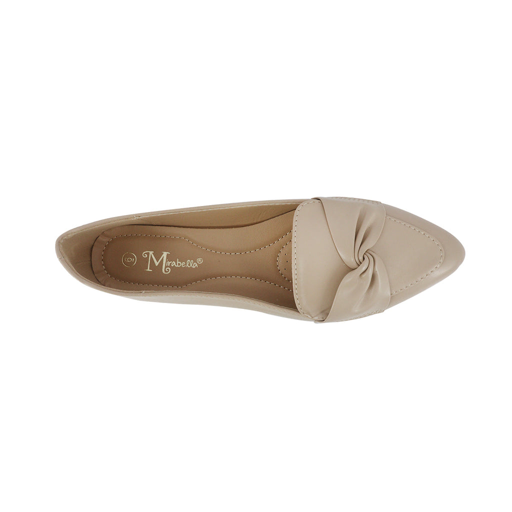 Balerinas Loly taupe para Mujer
