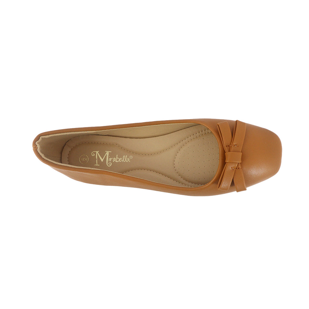 Balerinas Abby tan para Mujer