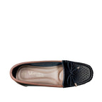 Mocasines Vilma negro para mujer