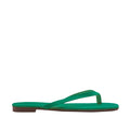 Sandalias flats Karen1 verde para Mujer