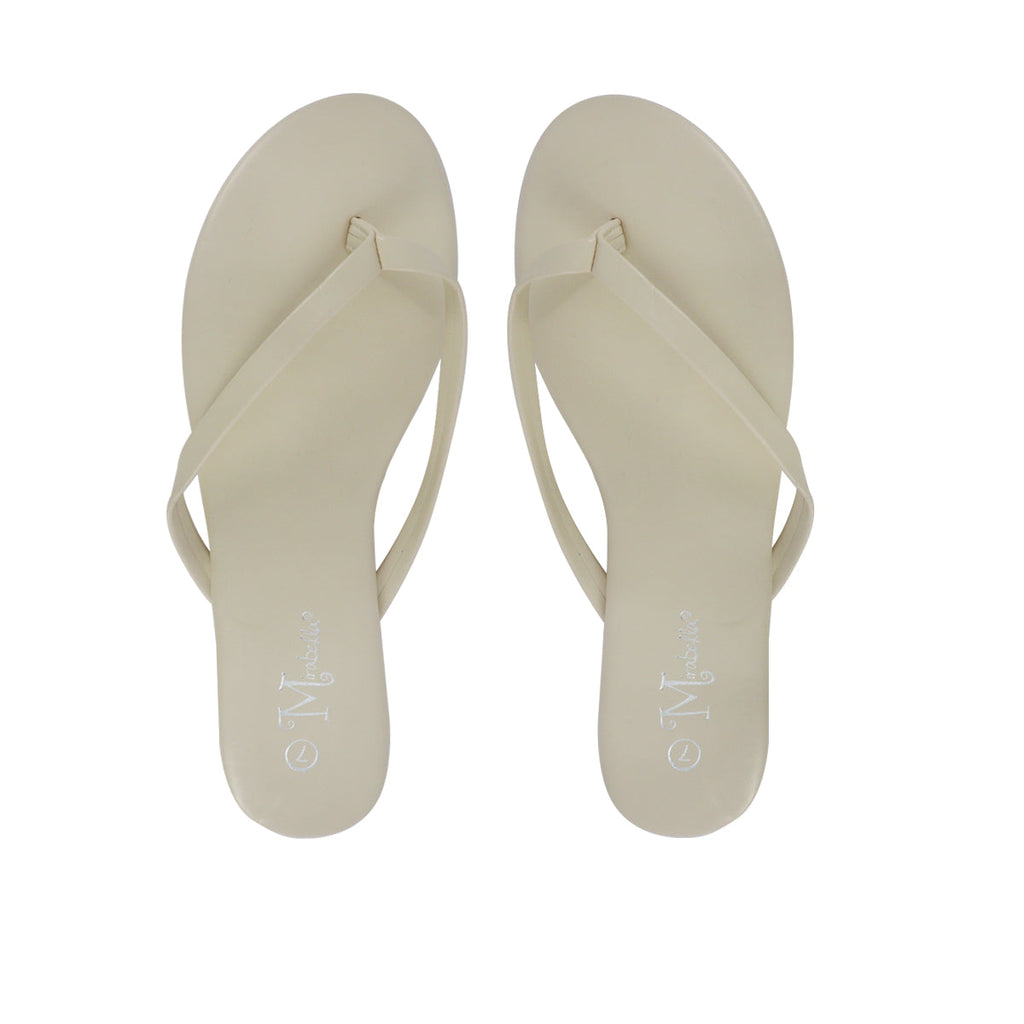 Sandalias flats Karen1 blanco para Mujer