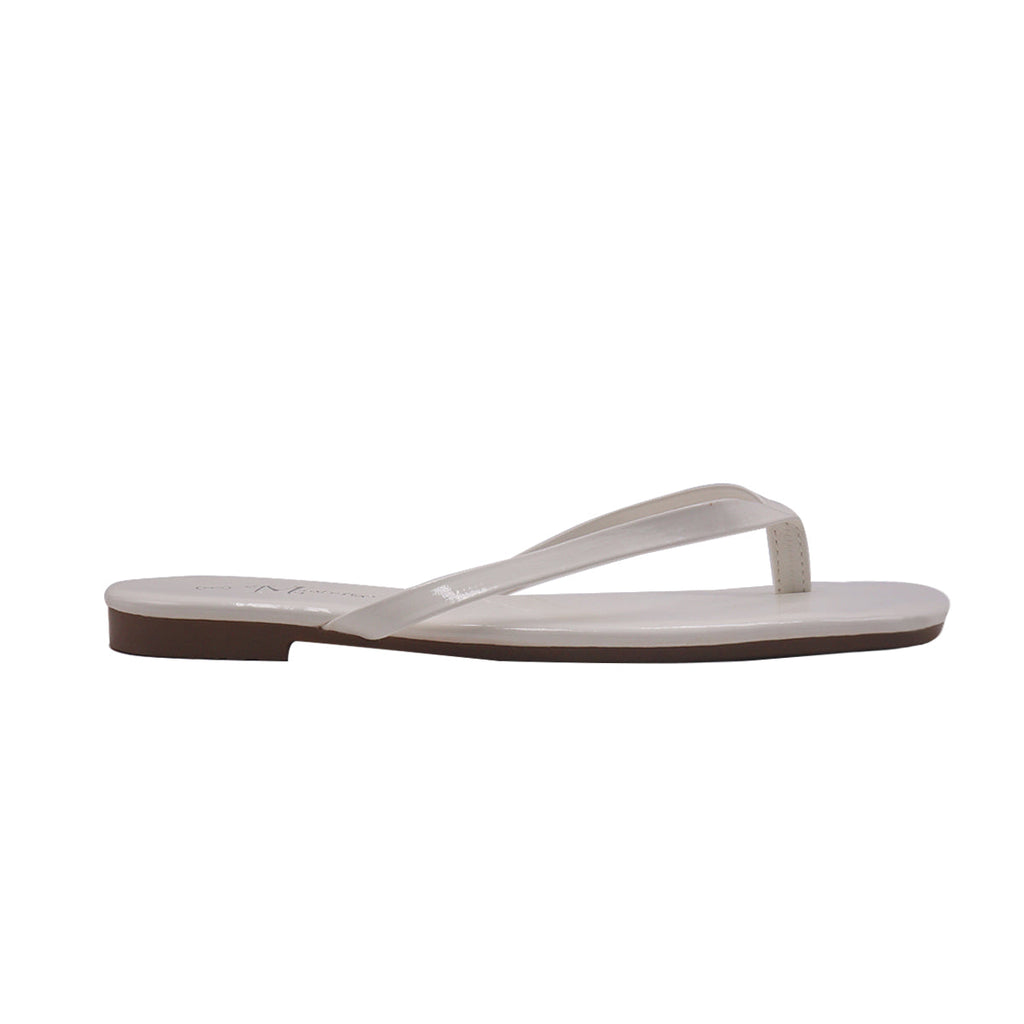 Sandalias flats Karen1 blanco para Mujer