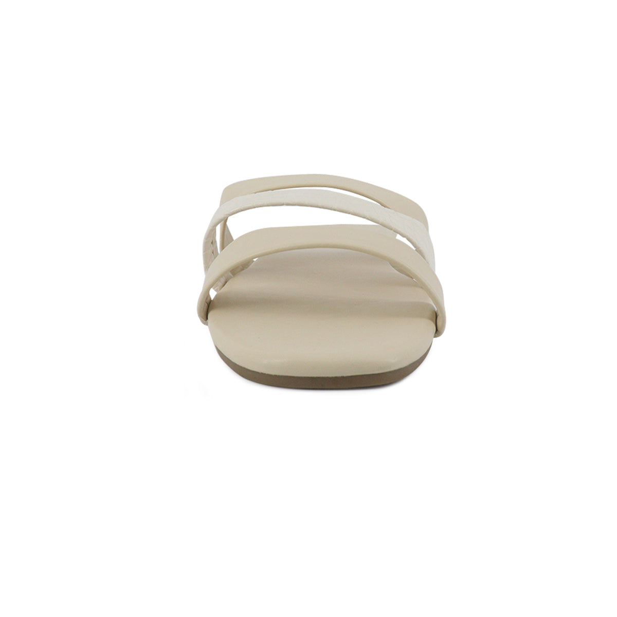 Sandalias flats Mina blanco para Mujer