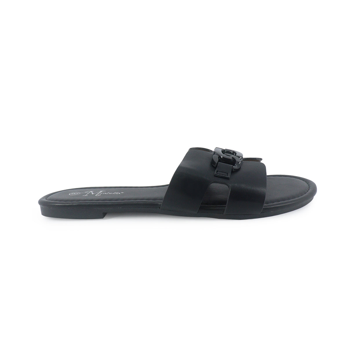 Sandalias flats Cady negro para Mujer