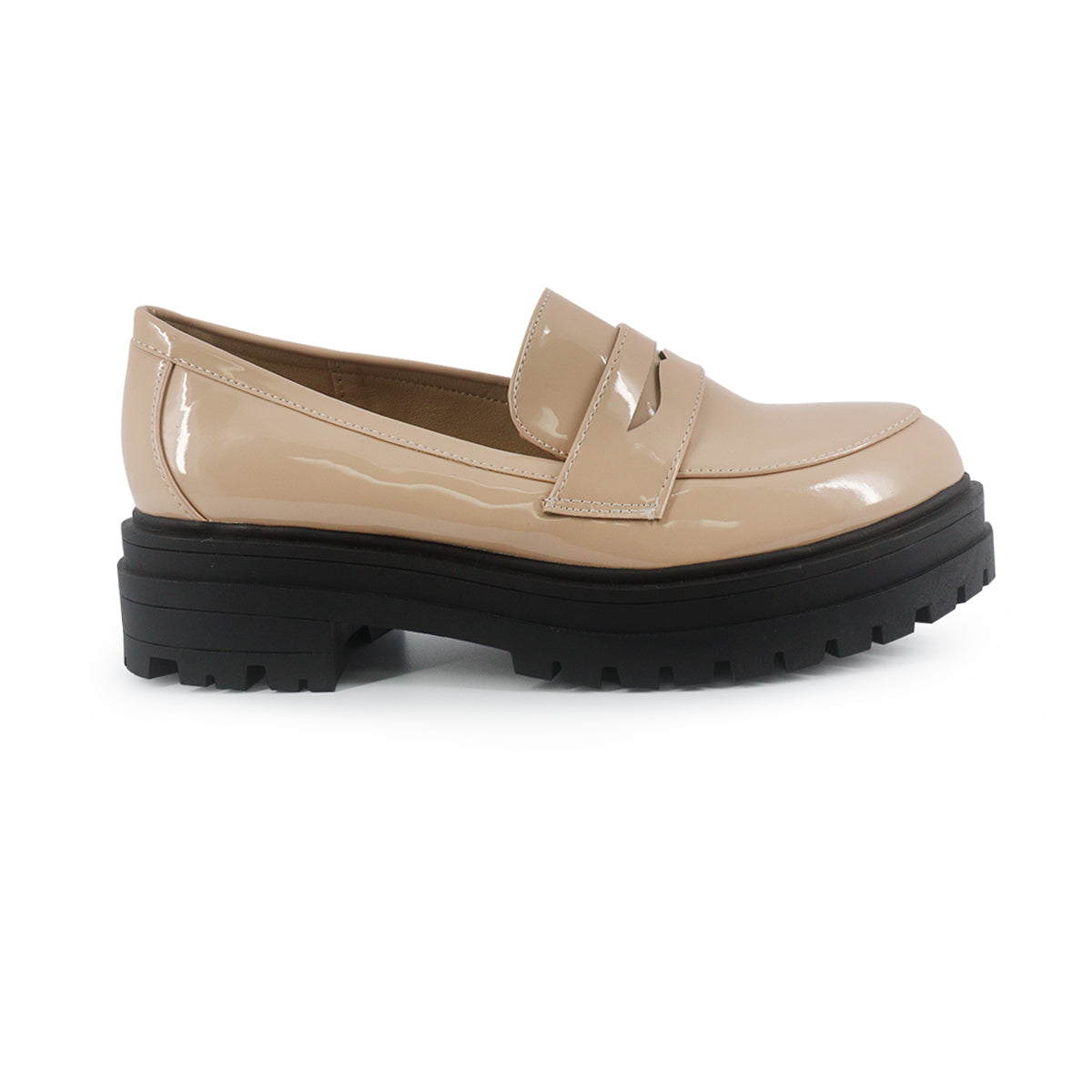 Mocasines Prep taupe para Mujer