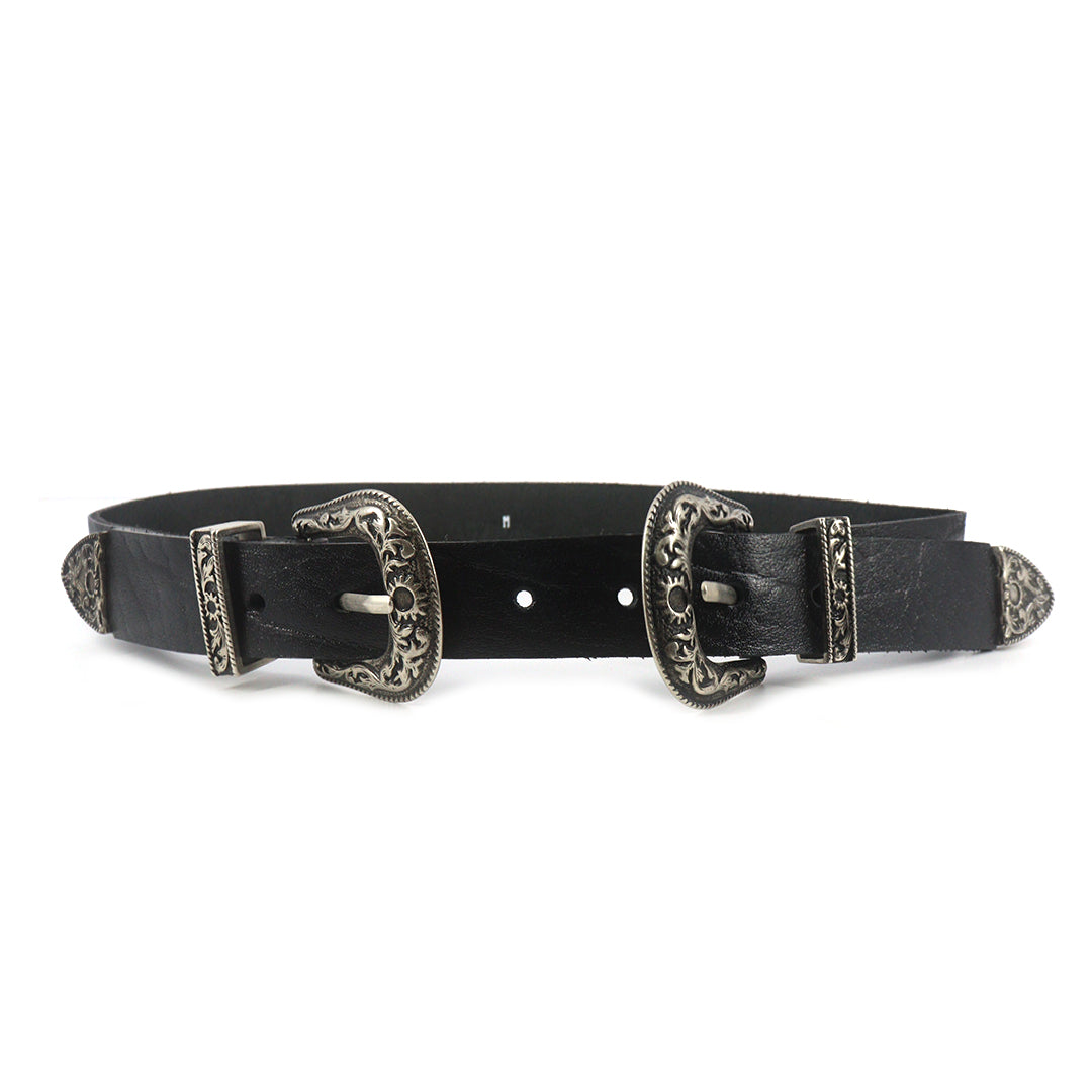 Cinturon Shuri negro para Hombre