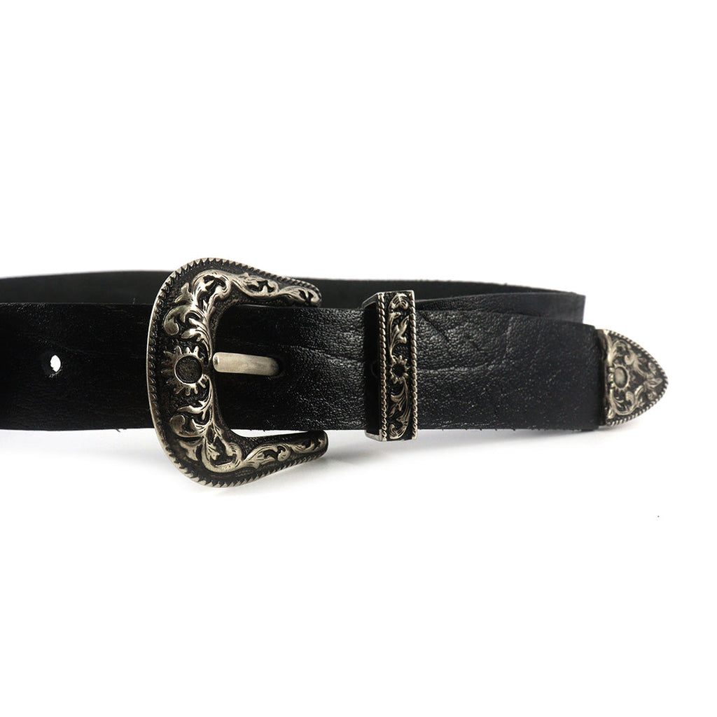 Cinturon Shuri negro para Hombre
