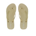Sandalias flats Bora dorado para Mujer